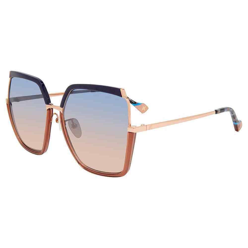 YALEA SUN SYA037 Sunglasses GOLD-2AMX 60mm